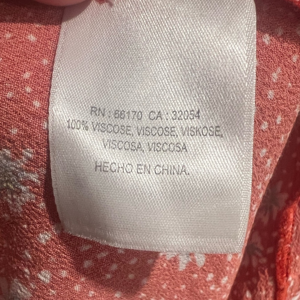 Anthropologie Kachel Floral Tea Dress size 8 - Picture 6 of 11
